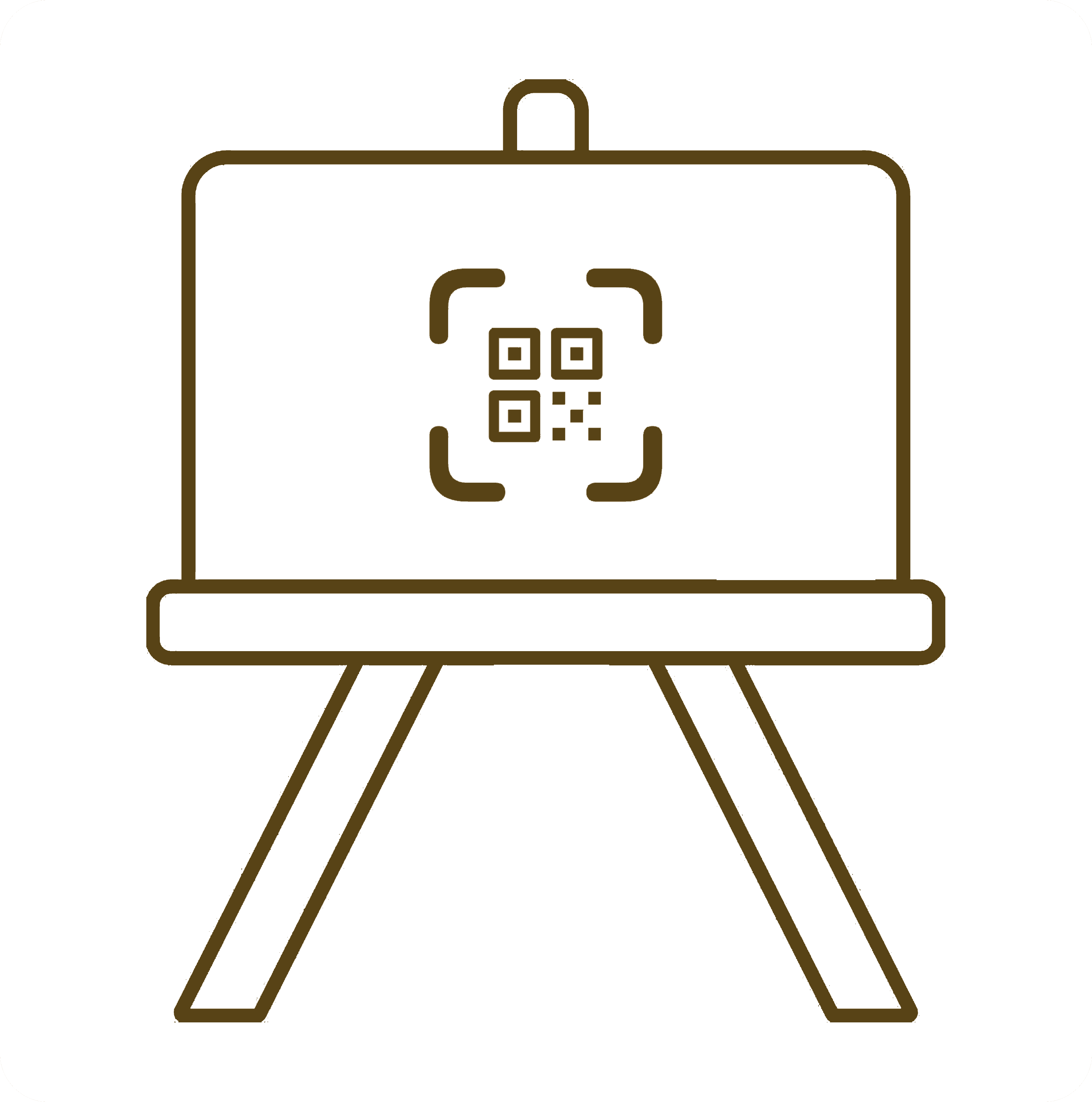 Display your QR code