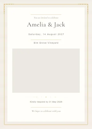 Classic Ivory Wedding
