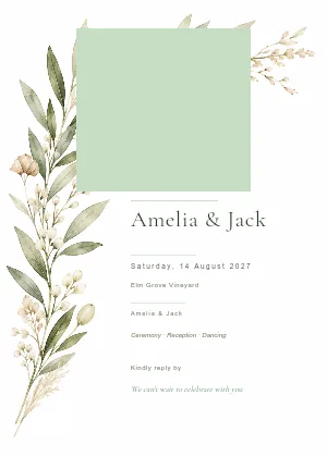 Photo Botanical Wedding
